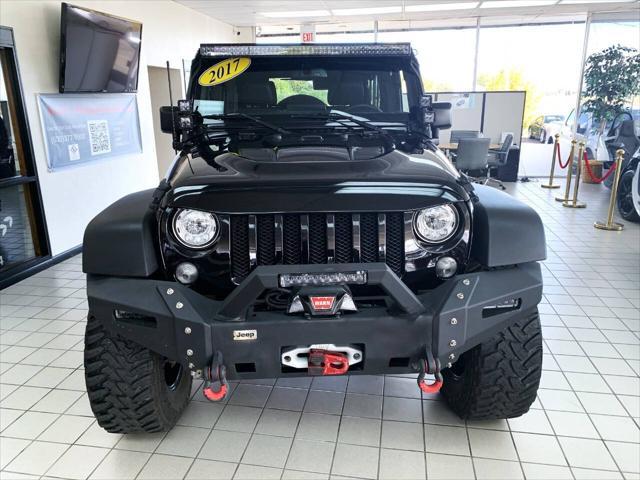 used 2017 Jeep Wrangler Unlimited car, priced at $32,988