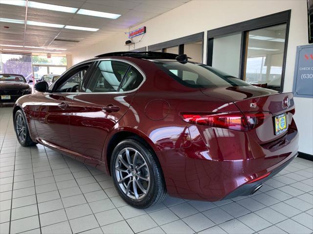 used 2018 Alfa Romeo Giulia car, priced at $20,988