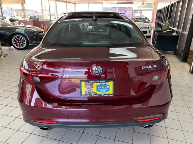 used 2018 Alfa Romeo Giulia car, priced at $20,988