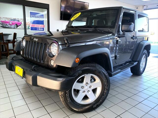 used 2017 Jeep Wrangler car, priced at $20,988