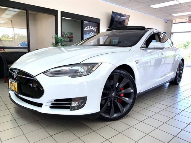used 2015 Tesla Model S car, priced at $19,988