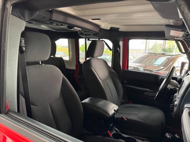 used 2018 Jeep Wrangler JK Unlimited car, priced at $24,988
