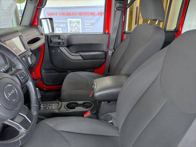 used 2018 Jeep Wrangler JK Unlimited car, priced at $24,988