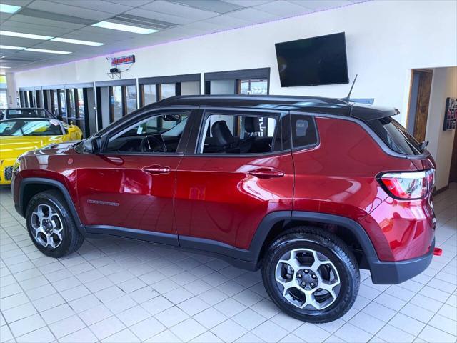 used 2022 Jeep Compass car, priced at $23,488