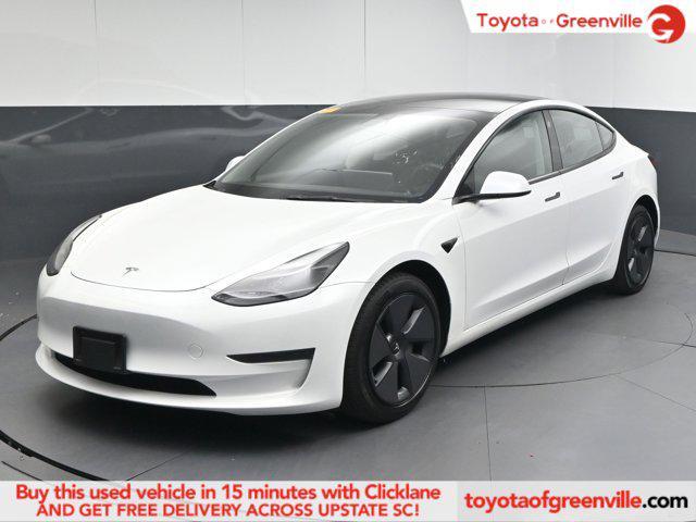 used 2023 Tesla Model 3 car, priced at $27,991