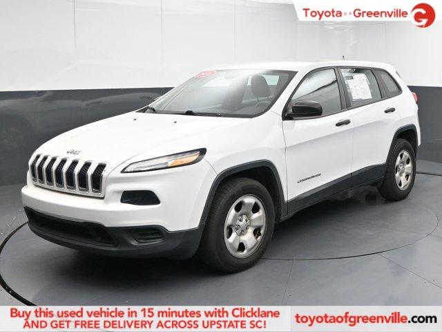 used 2016 Jeep Cherokee car, priced at $9,991