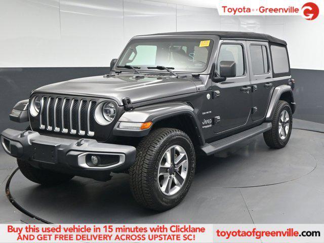 used 2021 Jeep Wrangler Unlimited car, priced at $30,991