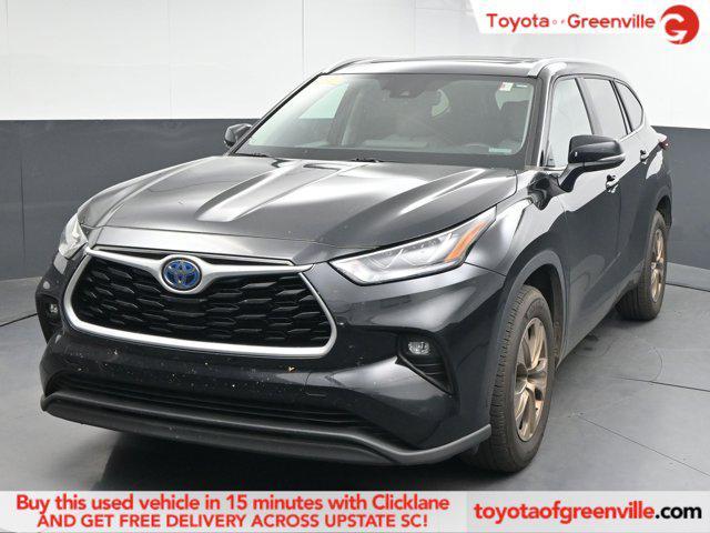 used 2023 Toyota Highlander Hybrid car, priced at $34,991