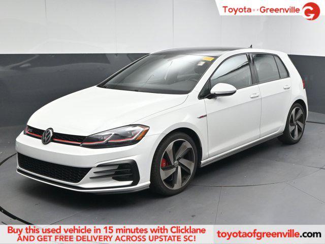 used 2018 Volkswagen Golf GTI car, priced at $20,991