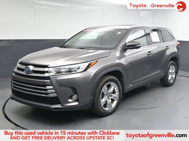 used 2018 Toyota Highlander Hybrid car, priced at $26,493