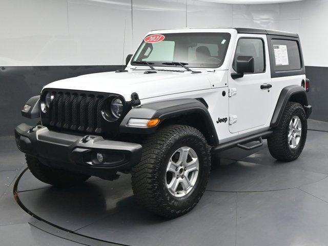 used 2021 Jeep Wrangler car, priced at $23,391