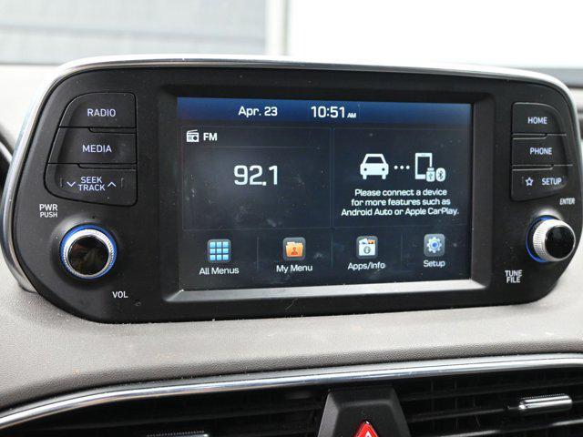 used 2019 Hyundai Santa Fe car, priced at $16,100