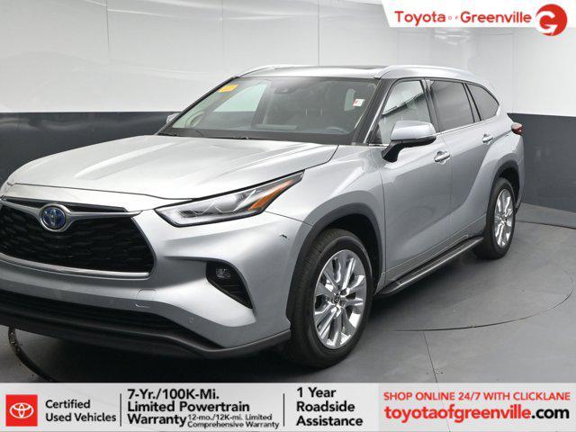 used 2023 Toyota Highlander Hybrid car, priced at $44,991