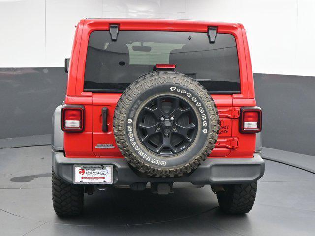 used 2021 Jeep Wrangler car, priced at $28,991