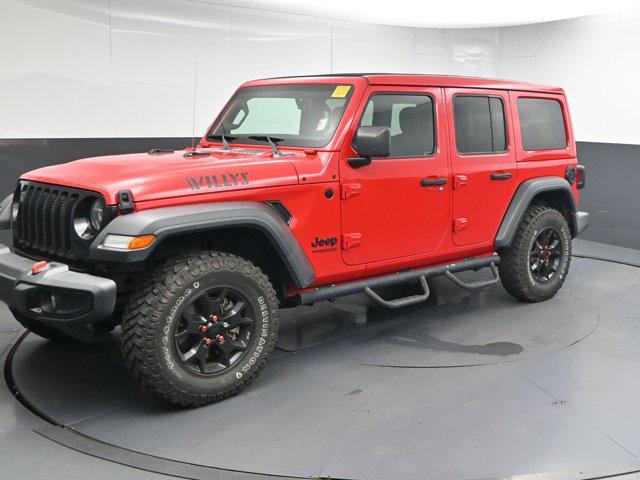 used 2021 Jeep Wrangler car, priced at $28,991