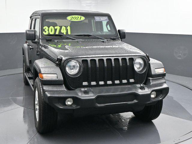 used 2021 Jeep Wrangler Unlimited car, priced at $27,491