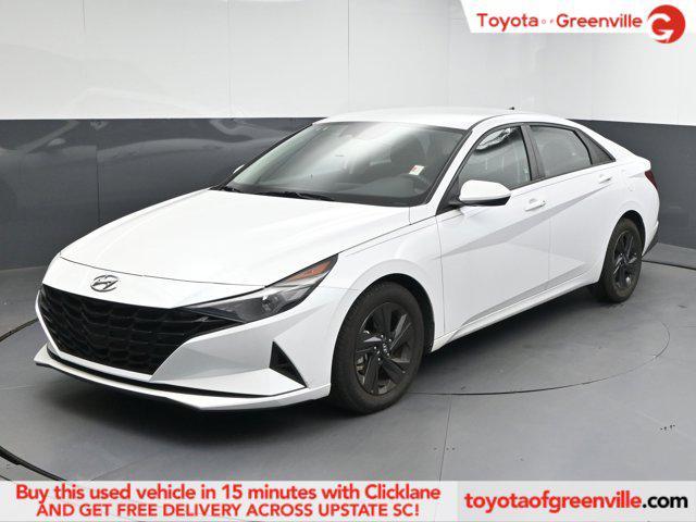 used 2021 Hyundai Elantra car, priced at $18,600