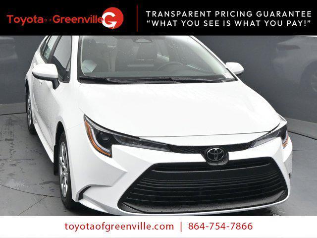new 2026 Toyota Corolla car, priced at $24,672