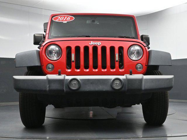 used 2016 Jeep Wrangler Unlimited car, priced at $16,994