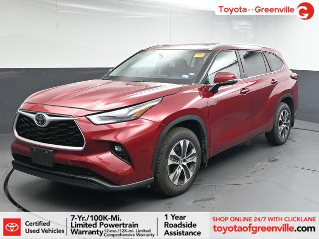 used 2023 Toyota Highlander car, priced at $35,692