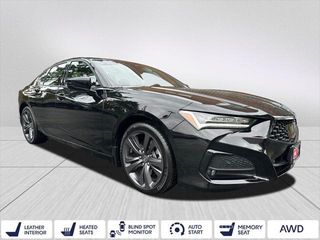 used 2023 Acura TLX car, priced at $45,400