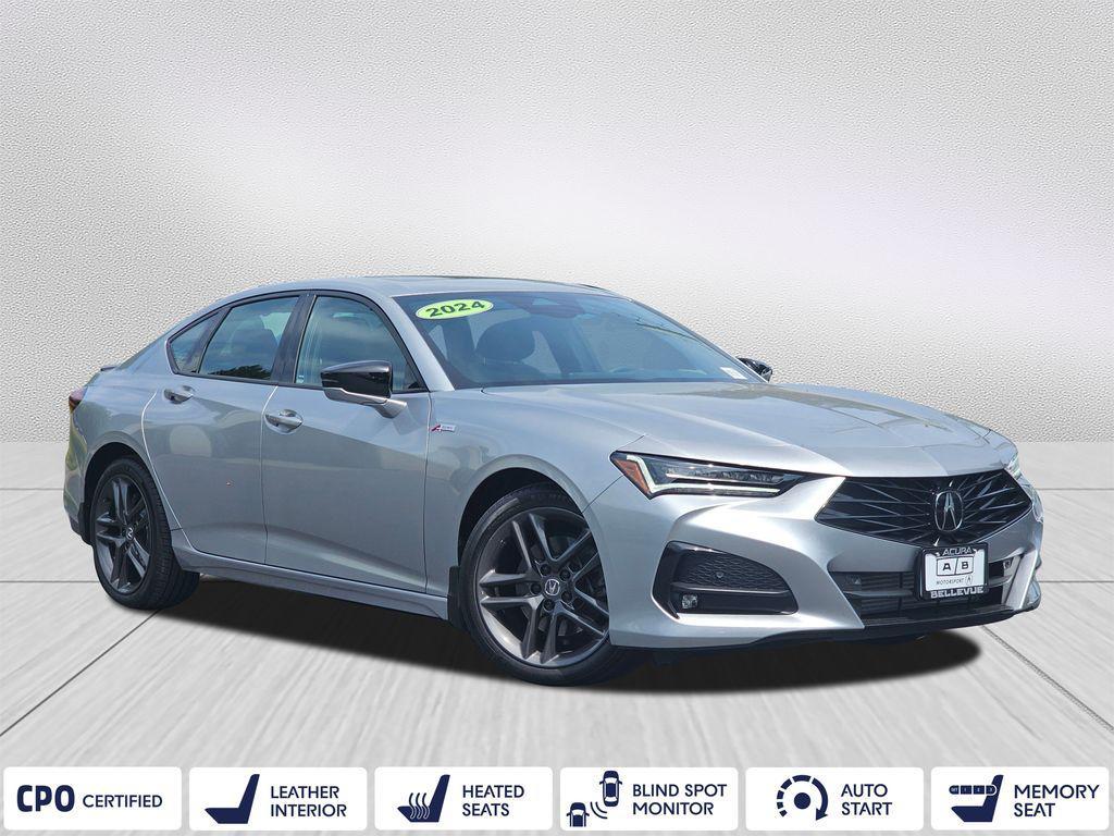 used 2024 Acura TLX car, priced at $44,880