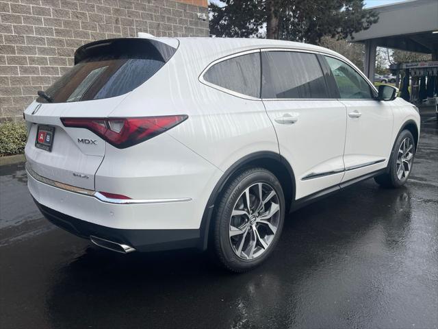 used 2024 Acura MDX car, priced at $52,500