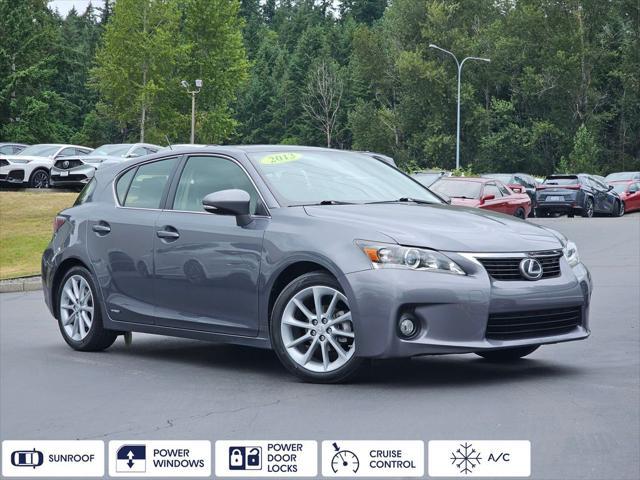 used 2013 Lexus CT 200h car, priced at $10,880