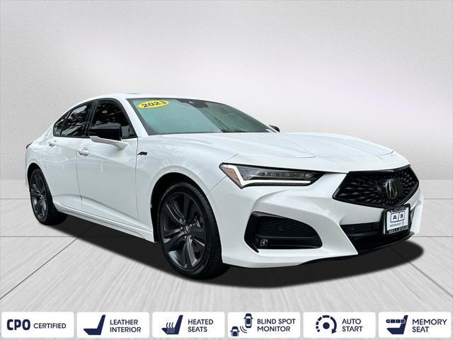 used 2023 Acura TLX car, priced at $46,990