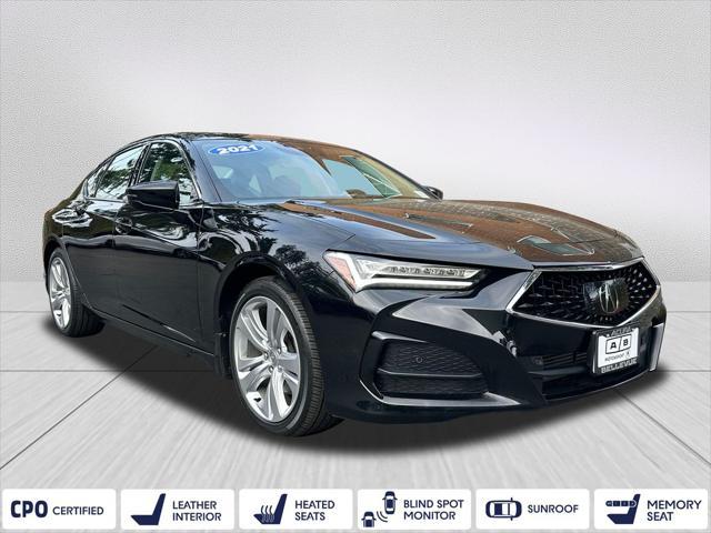 used 2021 Acura TLX car, priced at $30,990