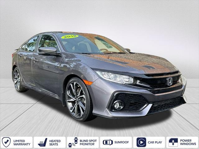 used 2018 Honda Civic car, priced at $23,498