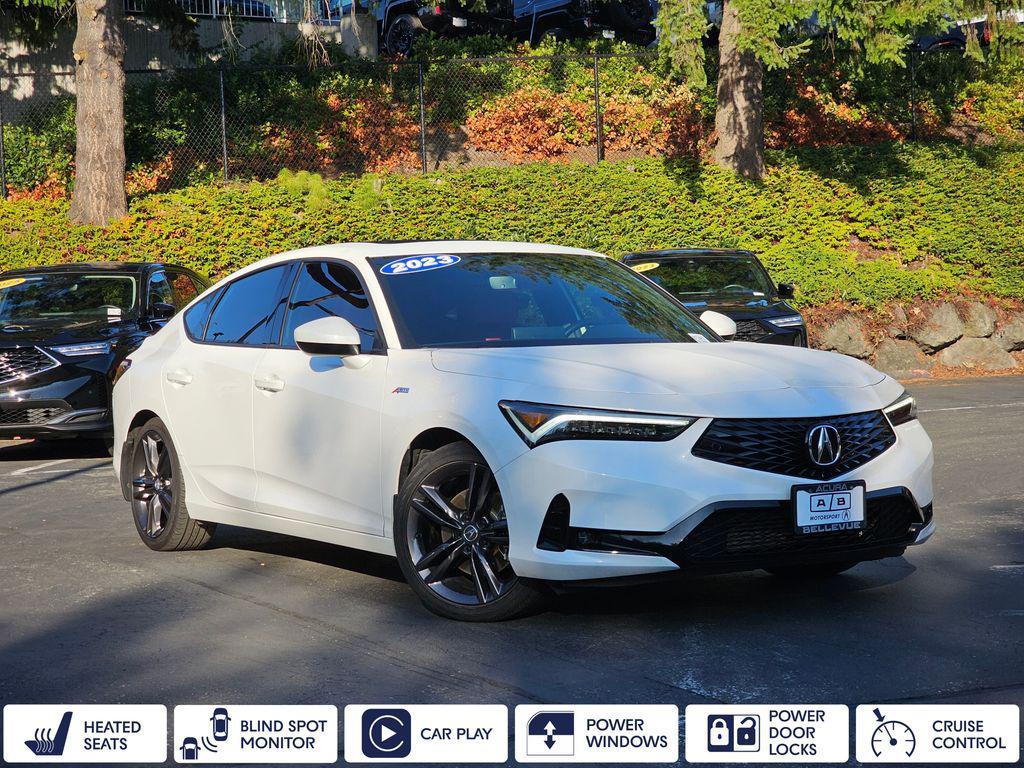 used 2023 Acura Integra car, priced at $30,550