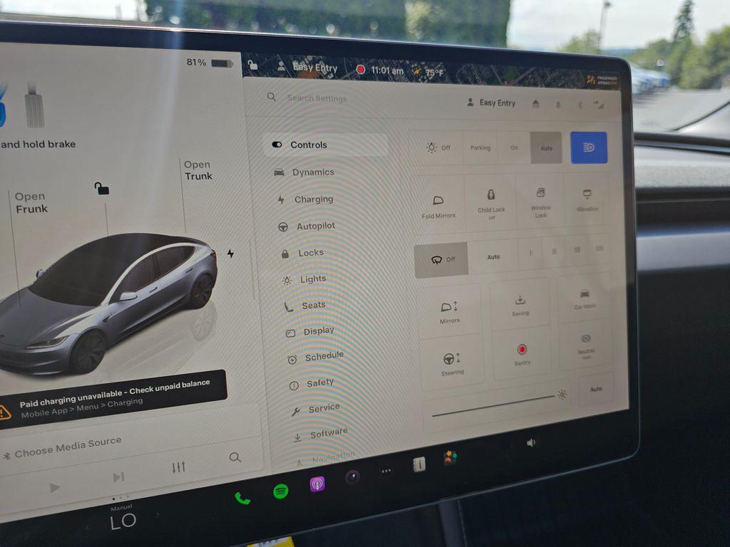used 2025 Tesla Model 3 car, priced at $37,998