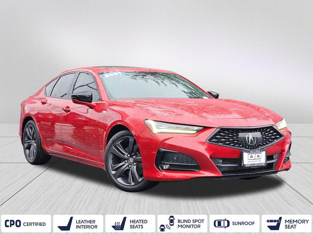used 2021 Acura TLX car, priced at $30,787
