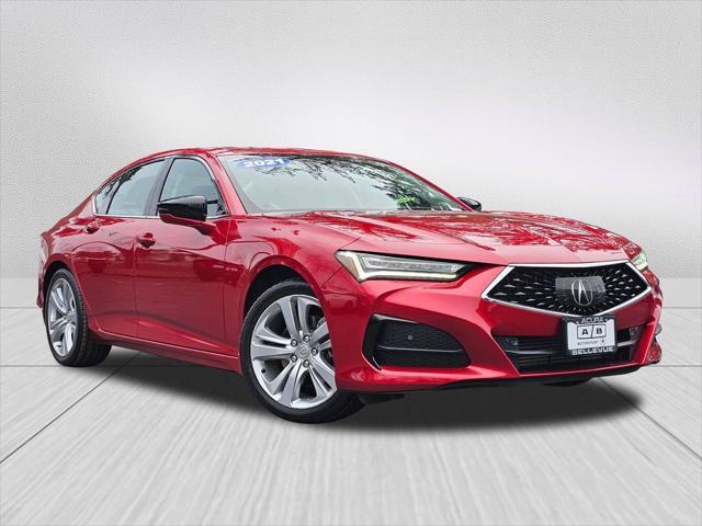 used 2021 Acura TLX car, priced at $29,899