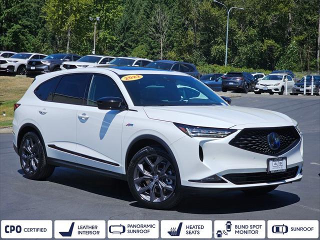 used 2022 Acura MDX car, priced at $44,999