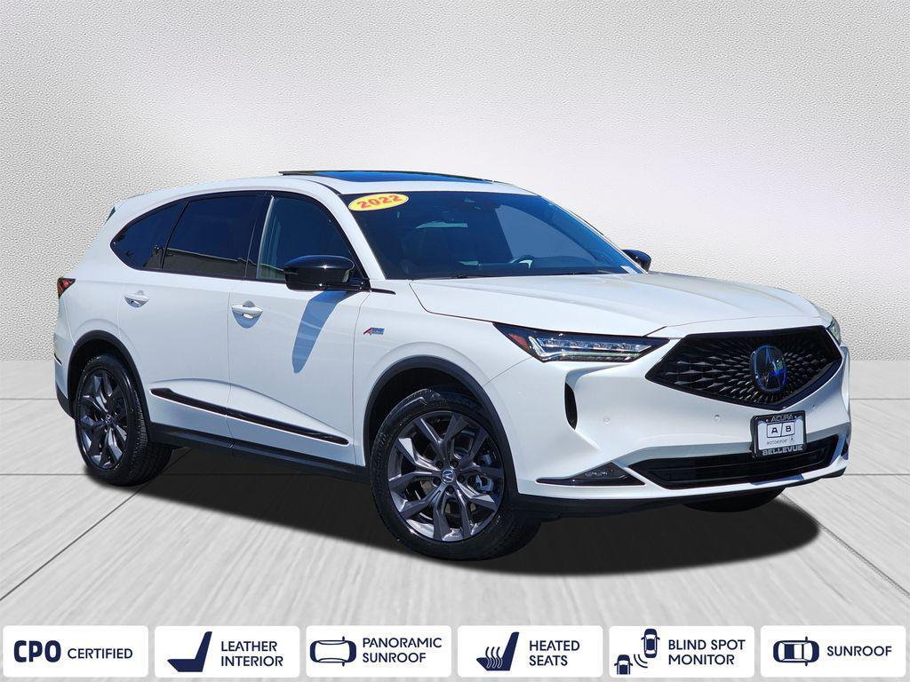 used 2022 Acura MDX car, priced at $44,995