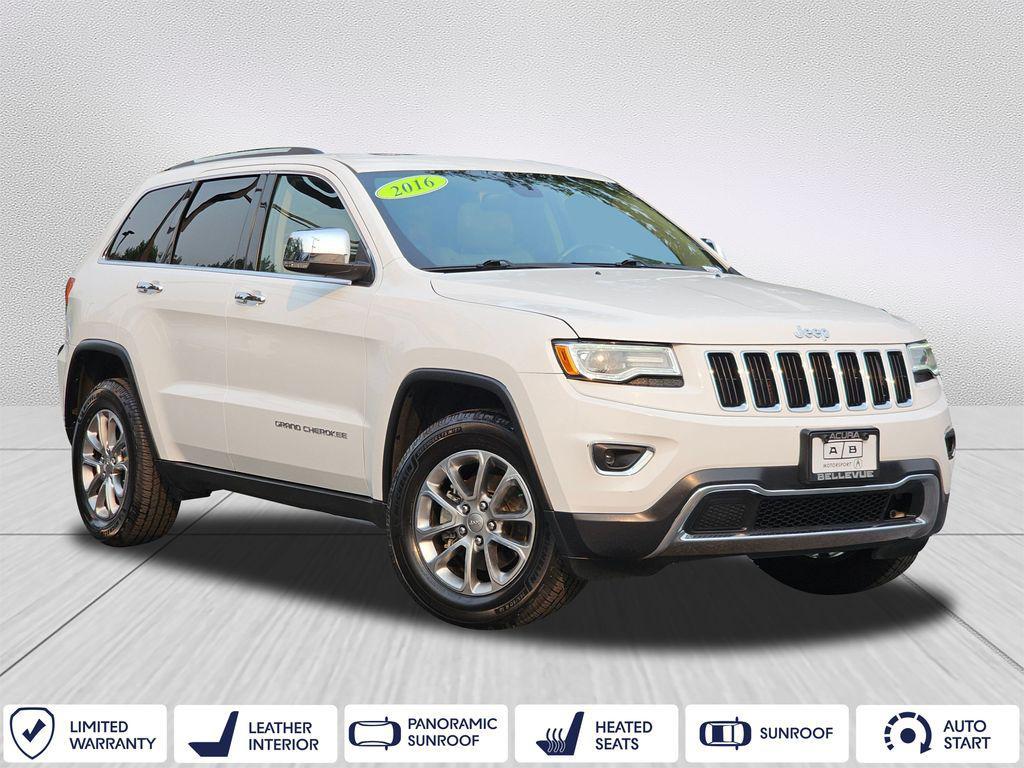 used 2016 Jeep Grand Cherokee car, priced at $13,990
