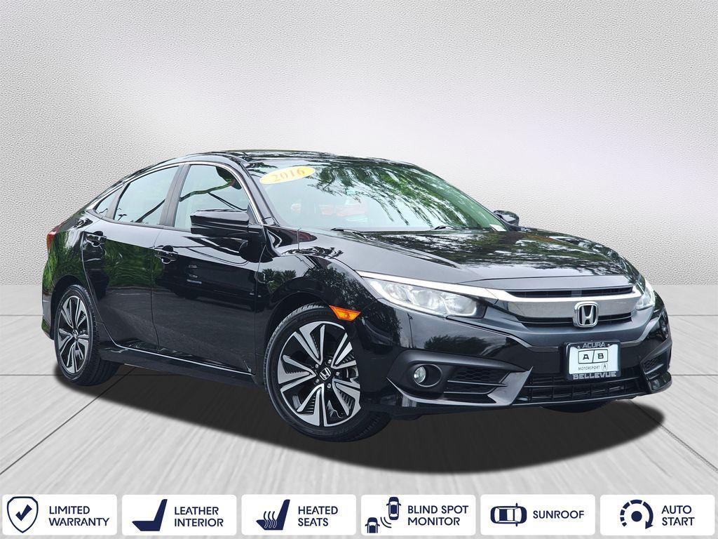 used 2016 Honda Civic car, priced at $16,220