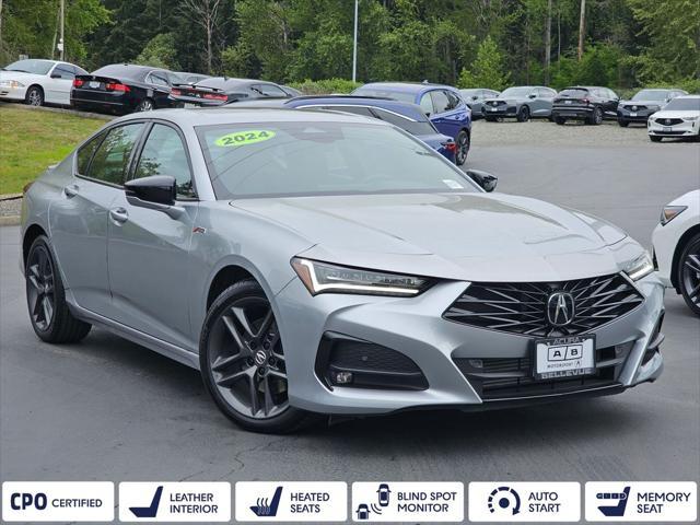 used 2024 Acura TLX car, priced at $44,580