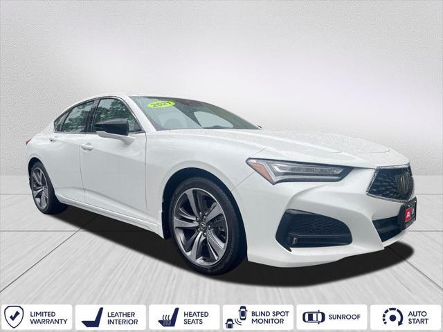 used 2021 Acura TLX car, priced at $33,498