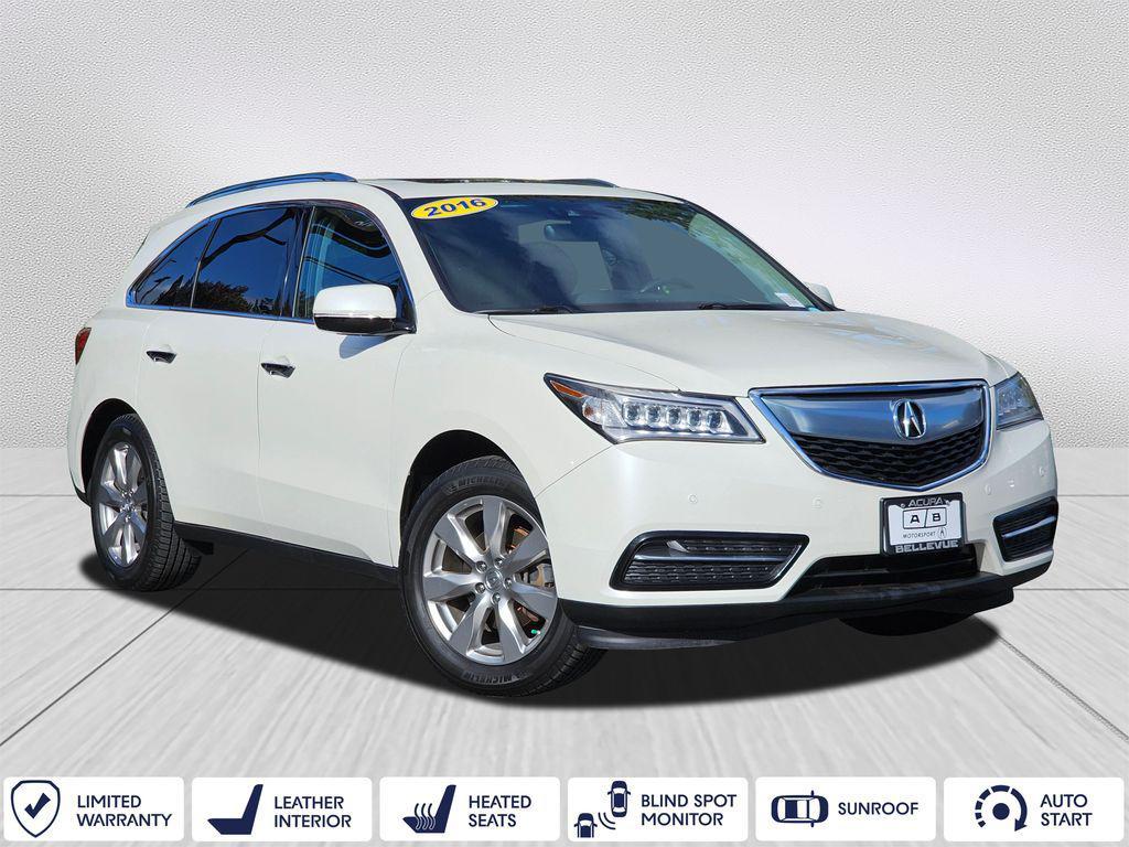 used 2016 Acura MDX car, priced at $15,998