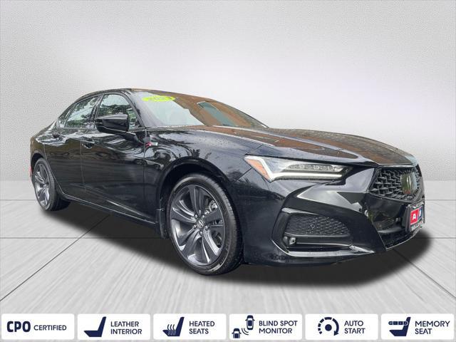 used 2023 Acura TLX car, priced at $45,500