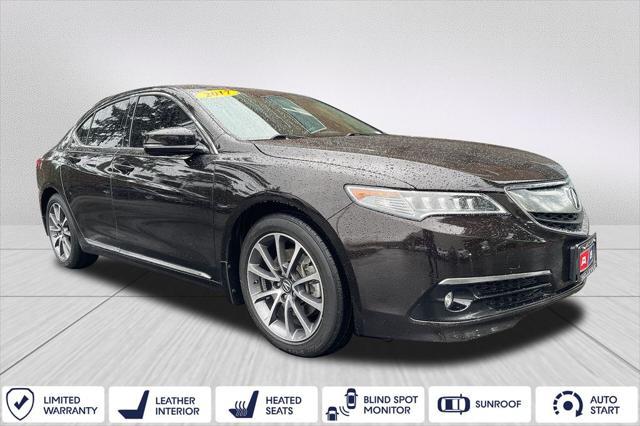 used 2017 Acura TLX car, priced at $19,500