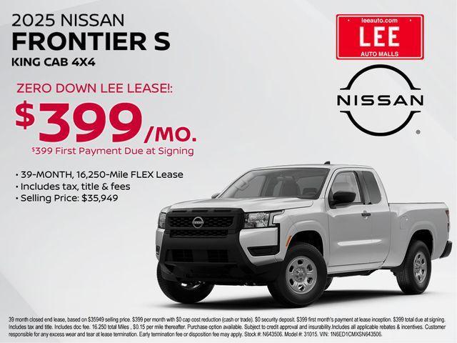 new 2025 Nissan Frontier car, priced at $41,705