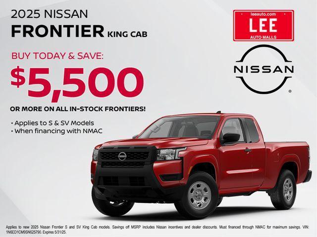 new 2025 Nissan Frontier car, priced at $45,287