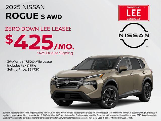 new 2025 Nissan Rogue car, priced at $36,384