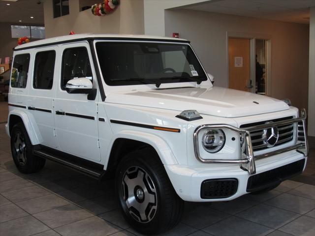 new 2025 Mercedes-Benz G-Class car, priced at $160,935