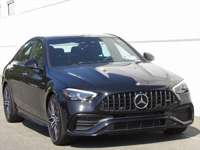 new 2024 Mercedes-Benz AMG C 43 car, priced at $70,915