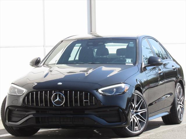 new 2024 Mercedes-Benz AMG C 43 car, priced at $70,915